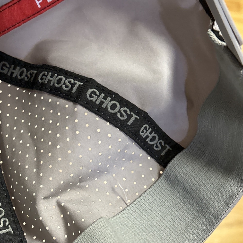 Ghost Golf Icon Patch Snapback Skyview Hat Cap Grey - Picture 11 of 15